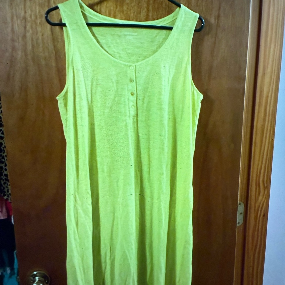 Eileen Fisher  Sleeveless Midi Dress